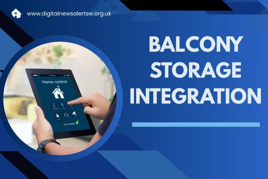 Balcony storage integration
